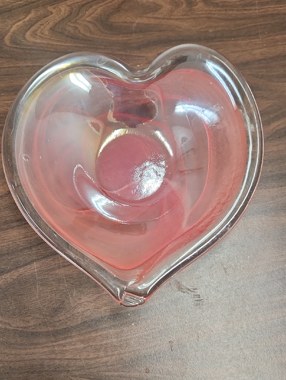 Lavorazione Murano Heart Dish